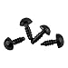 Lixiaonmkop 100 stücke 6/9/10 / 12mm schwarz kunststoff puppe sicherheit augen waschmaschine für teddybär fälften spielzeug plastik spielzeug augen diy zubehör (Color : 12mm)
