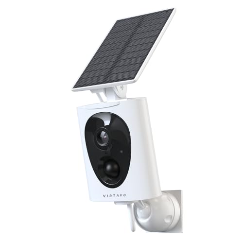 VIRTAVO SolarFlask 2K Solar Security Camera - Image 2
