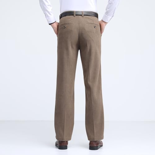 Mens Trousers Pants for Mens Corduroy High Cut Straight Leg Basic Long Leg Winter Fall 2025 Fashion Y2K3