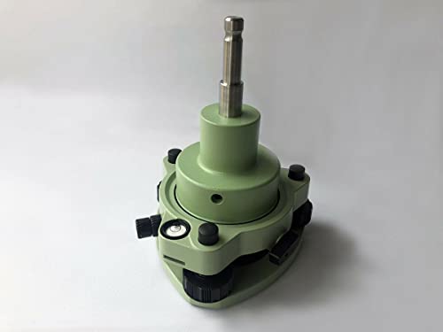 New Green Three-JAW Tribrach W/Optical Plummet & Adapter FIT for Leica Prism
