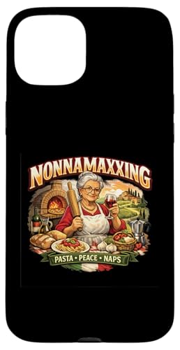 Nonnamaxxing Cozy Vibes �V���c ? Grandma Core �X�}�z�P�[�X iPhone 15 Plus �p