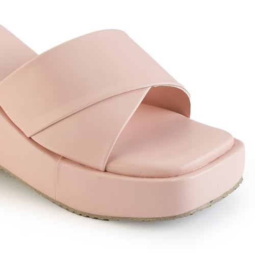 Image of MOSAC Trending Stylish Fashion Sandal Casual Platform Wedges Heels Sandals For Womens & Girls