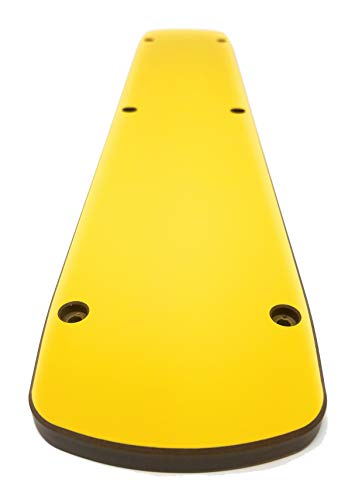 Leecraft DW-4Y Zero-Clearance Insert is Compatible with Dewalt Sliding Compound Miter Saws DHS780, DHS790, DWS779, DWS780 and DWS782 (Color - Yellow)