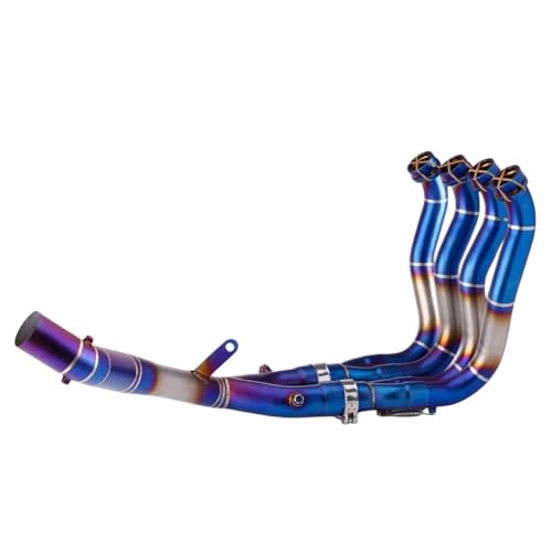 Accessoires de tube collecteurs moto et silencieux d'échappement complet 60MM pour R1