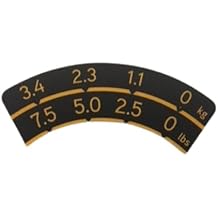 Direction Label Incremental Weight Plate 1000411812 Works with Matrix Fitness Strength System