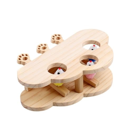 Vilom 三位一体!高密度ダンボールで研爪快感、5 匹モグラオモチャが狩猟本能喚起。バネ付きブイブイで遊び尽くし、遊んだ後はダンボール面でくつろぎ。家具保護と猫の幸せ両立、自?で退屈を吹き飛ばすキャットスクラッチボード ?? 研ぐ、遊ぶ、休むの全てを叶え