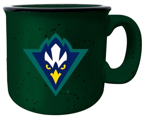 R and R Imports North Carolina Wilmington Seahawks 16 oz Green Ceramic Camping Mug Officially Licensed Collegiate Product Single