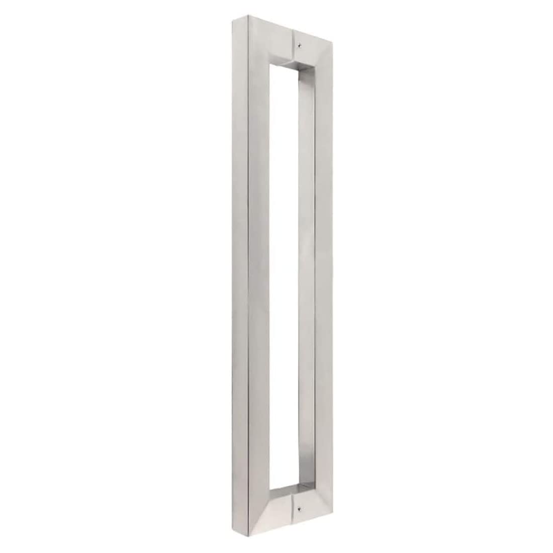 Poignée de porte de douche robuste en acier avec fixation stable pour verre