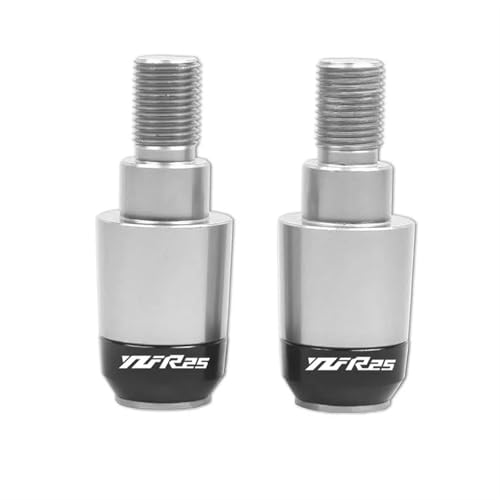 Bouchons de guidon Yamaha YZF R25 et poignées CNC anti-vibration