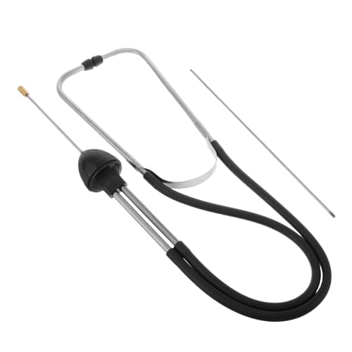 Mikinona Engine Block Noise Detection Non-Medical Non-Medical Non-Medical Stethoscope Car Cylinder Non-Medical Non-Medical Non-Medical Stethoscope for Mechanics Auto Tools High Precision