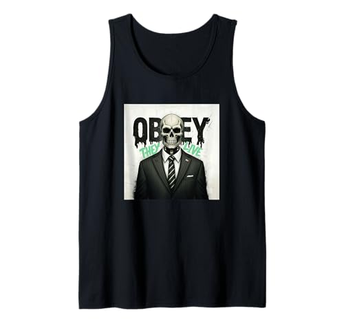 Obey They Live Horror Sci-Fi Watch TV - Felpa con cappuccio Canotta