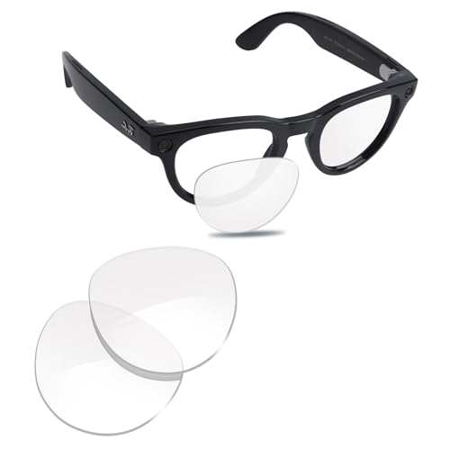 Verres de rechange Ray-Ban RW4009F Meta Headliner 51mm adaptés au Low Bridge