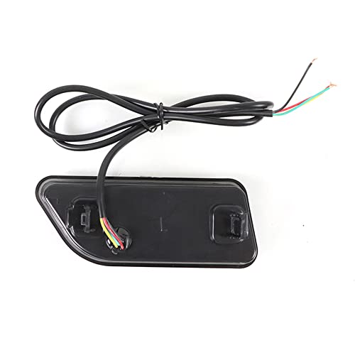 2 Peças Lâmpada Reflectora Led De Pára-choques Traseiro Lâmpada Reflectora De Alarme De Travagem Do