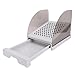 Xiuganpo Elevated Litter Step, Unique Drawer Design for Easy Cleaning, Anti Slip Pet Ramp with Storage, Cats Pedal Stool Prevents Litter Tracking for Small Elderly Cats, 11.8 x 9.4in (Grey)