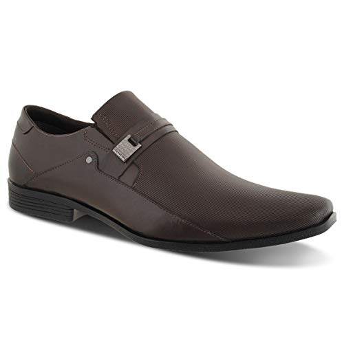 Sapato Social Ferracini Liverpool Natur Cafe Claro 41