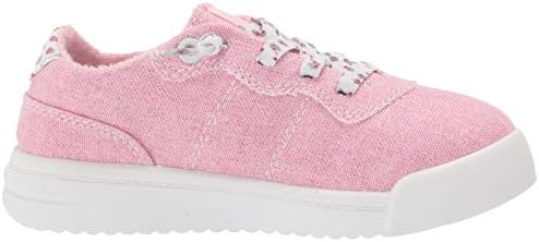 Roxy Girls Sneaker, Pink, 12 M US | Image 5