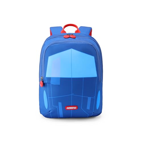 Image of American Tourister Swiddle 4.0Bp Buterfly Ylw, Kids Activity Backpack, Age 4-6 Years, 2 Full Compartments