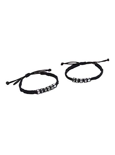 Tvmoviegifts Supernatural Bitch Jerk Best Friend Bracelet Set