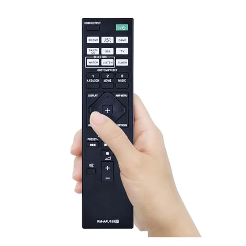 Télécommande RM-AAU189 : pilotez votre cinéma STRDN1050 depuis le canapé