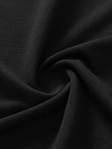 Image of Latuza Men's Viscose Sleep Shirt Soft V-Neck Pajama Tops 3 Pack