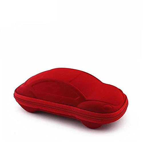 Óculos de sol kids - Óculos de sol infantil de 02-12 anos Dobrável flexível uv400 com caixinha (Verm