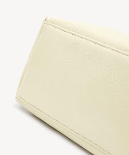 Image of NEWBELLA Women's Commuter Tote Bag - Soft Faux Leather Shoulder Bag, Solid Color Simple Design handbag for Office, Travel & Everyday Use, Beige