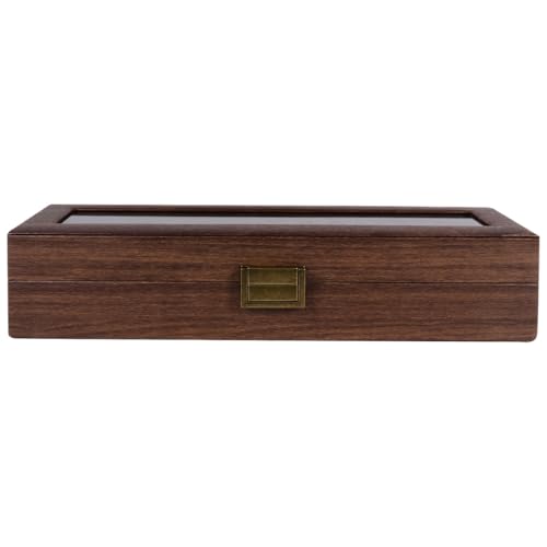 Boîte emballage pour montre Beavorty | Coffret bois marron et vitrine