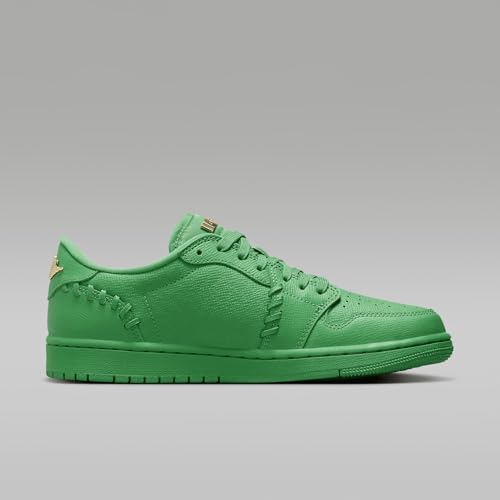 Air Jordan 1 Low Method of Make Women's Shoes (FN5032-300, Lucky Green/Metallic Gold)3