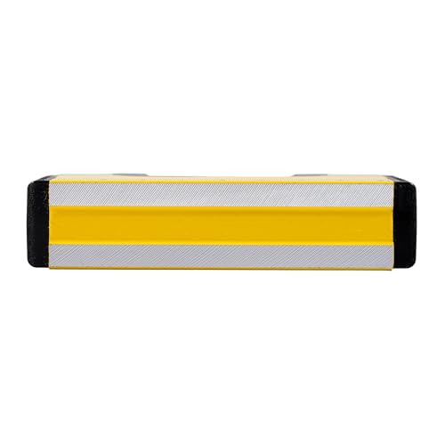 Image of Large Magnetic Torpedo Level - Oversized Horizontal Bubble Vial - Durable Aluminum Frame with Strong Magnet Base for Automotive Alignment
