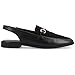 Journee Collection Women's Lainey Slingback Loafer Flats, Black, 9