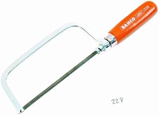 Bahco 228 Mini Hacksaw with Blade Tensioning Handle Made of Breech Wood