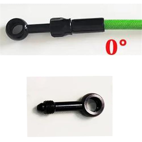 Manguera de tubo M10 en acero inoxidable trenzado para embrague hidráulico duradero 5