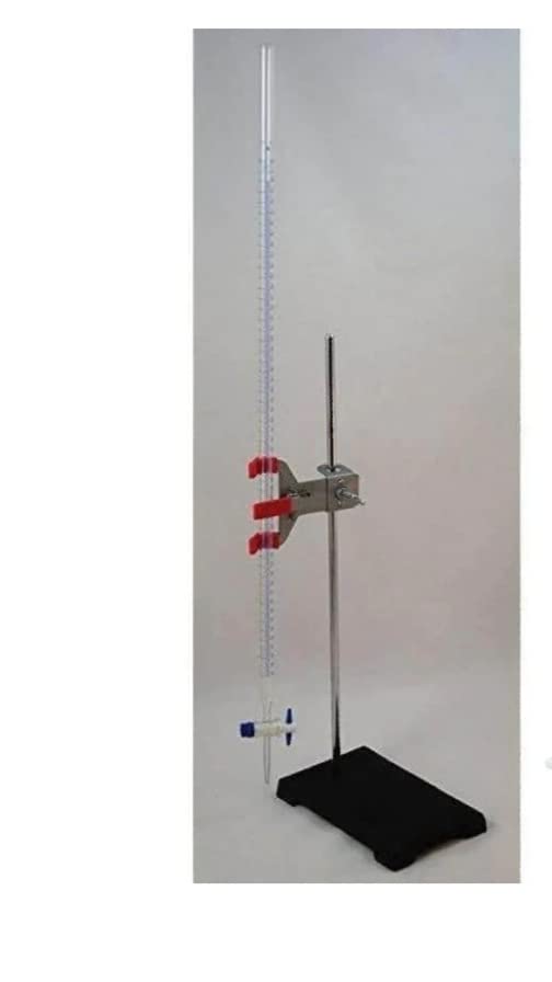 Burette stand with clamp and rod