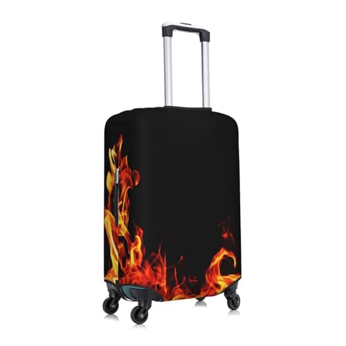 Flame Fire Hell Luggage Cover for Suitcase, Suitcase Cover Protector Fit 29-32 Inch Luggage Travel Accessories, XL3