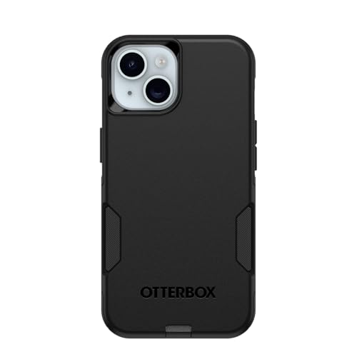 OtterBox iPhone 17e, 16e, 15, 14, & 13 Commuter Series Case - Black, Slim & Tough, Pocket-Friendly,...