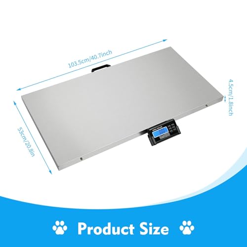 Báscula Digital para Mascotas, Capacidad 200 lb miniatura 2
