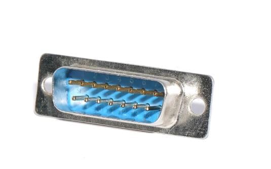 DB CONNECTOR 15PIN MALE 2LINE (PACK OF 2)