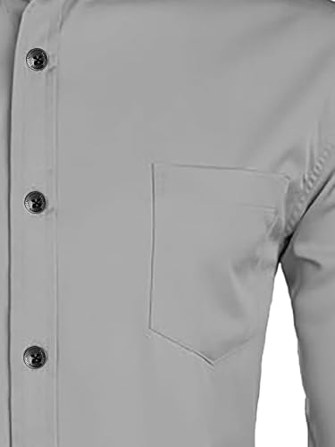 Image of Men's Slim Fit Beige Color Cotton Blend Casual Shirt
