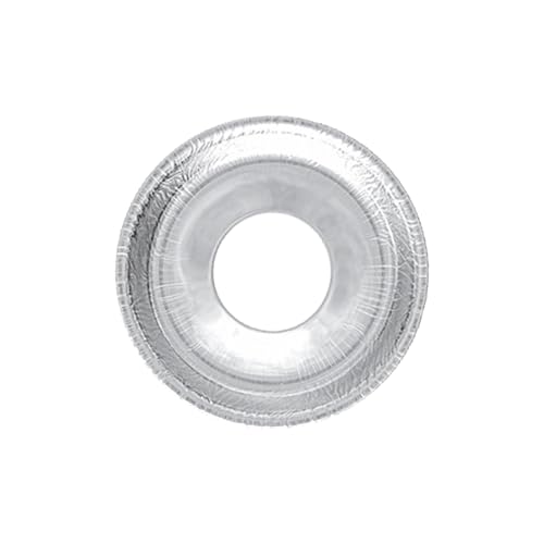 Cubiertas redondas de aluminio para quemadores de estufa, a prueba de aceite, alfombrillas protectoras para proteger y mantener la estufa