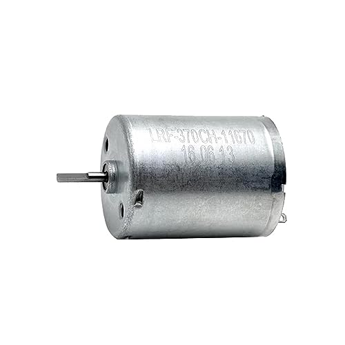 Moteur DC 370 basse consommation 6000RPM à brosses en métal précieux