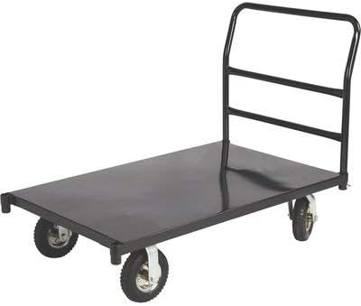 Ironton Metal Platform Cart - 1000-Lb. Capacity, 48in.L x 24in.W, 8in. Casters