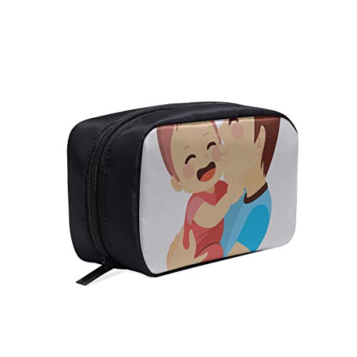 Bolsa de maquillaje Bolsa para recién nacidos Padres con bebé Bolsa de maquillaje para niños Bolsa de viaje para mujer Bolsa de viaje portátil Bolsas de cosméticos Estuche multifunción WC de viaje Bo