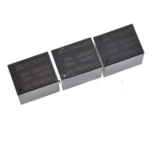 Relé automotriz JQC-T78-DC12V-C de tipo conversión con diseño de 5 pines