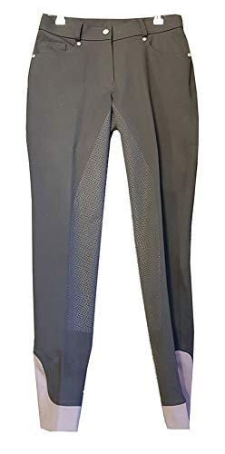 Pantalon de equitation HKM Style 1200 blanc coupe mixte 146 cm