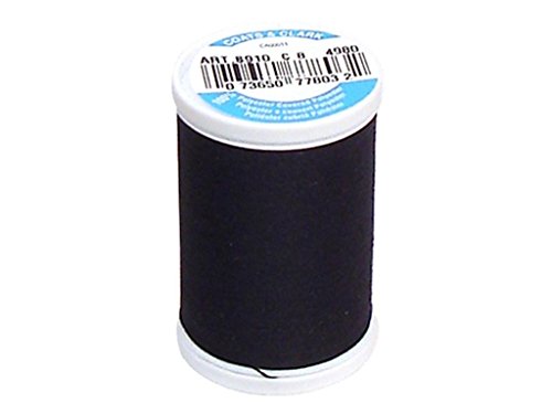 Hilo Coats Dual Duty XP 250 yardas Azul Negro miniatura 3