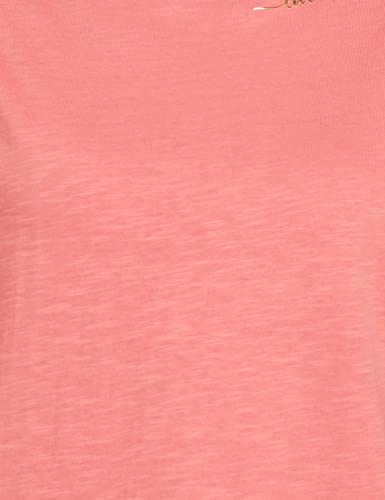 Image of Enamor Women's Solid Relaxed Fit T-Shirt