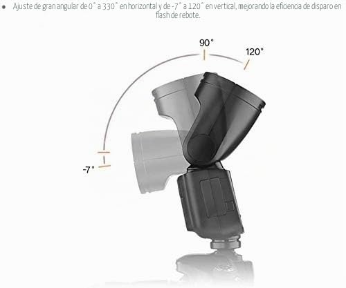 Miniatura 6 de Godox V1-S Flash Speedlight Para Cámara Sony, Cabezal Redondo, Hot Shoe Mejorado, Compatible Con Cámaras Digitales Sony A9 A7 A7ii A7iii A7r Iii A7rii A7sii A6000 A6300 A6500