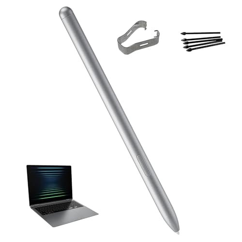 Stylet Galaxy Book5 360 argent avec 5 embouts de rechange