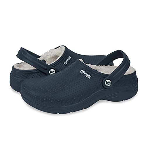 Lakeland Active Women's Fleece-Lined Dockray Clogs - Oxford Blue - 5 UK Lakeland Active Women's Fleece-Lined Dockray Clogs - Oxford Blue - 5 UK