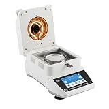 FLB FORELIBRA Moisture Analyzer Balances Meter 0.001g Readability, Touch Screen Lab Scale Balance, 120gx0.001grams, 110V